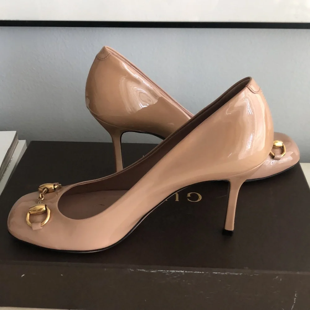 Gucci patent leather heels - Picture 10 of 13